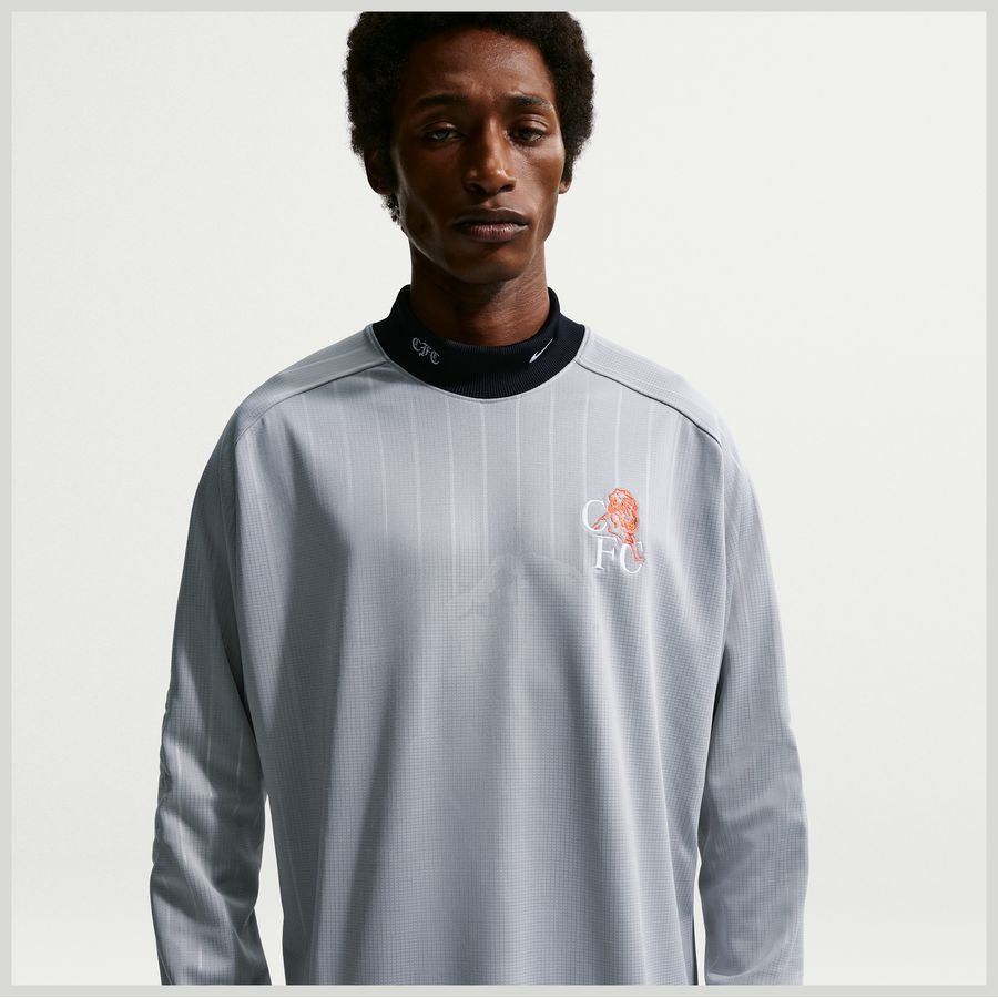 Chelsea Wolf Grey/Turf Orange/Blue/White Goalkeeper Jersey