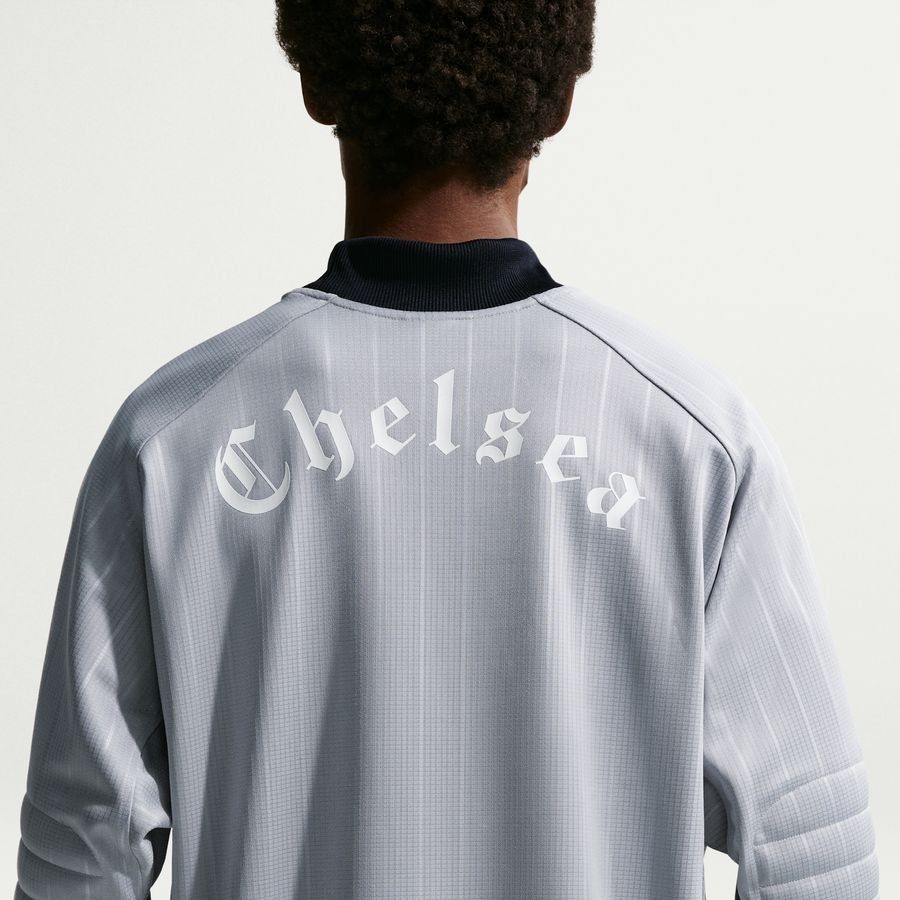 Chelsea Wolf Grey/Turf Orange/Blue/White Goalkeeper Jersey