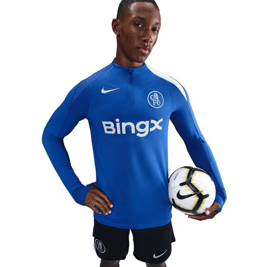 Chelsea Dri FIT Strike Drill Game Royal/Field Training Silver Kit 3rd