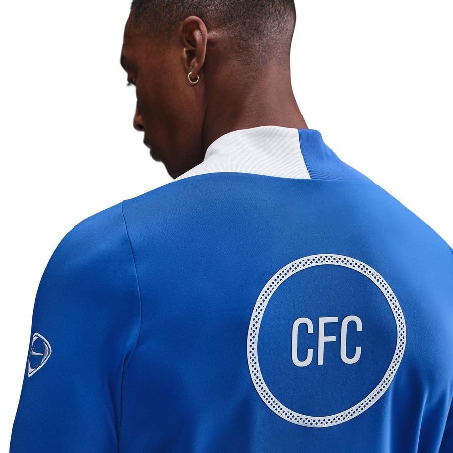Chelsea Dri FIT Strike Drill Game Royal/Field Training Silver Kit 3rd