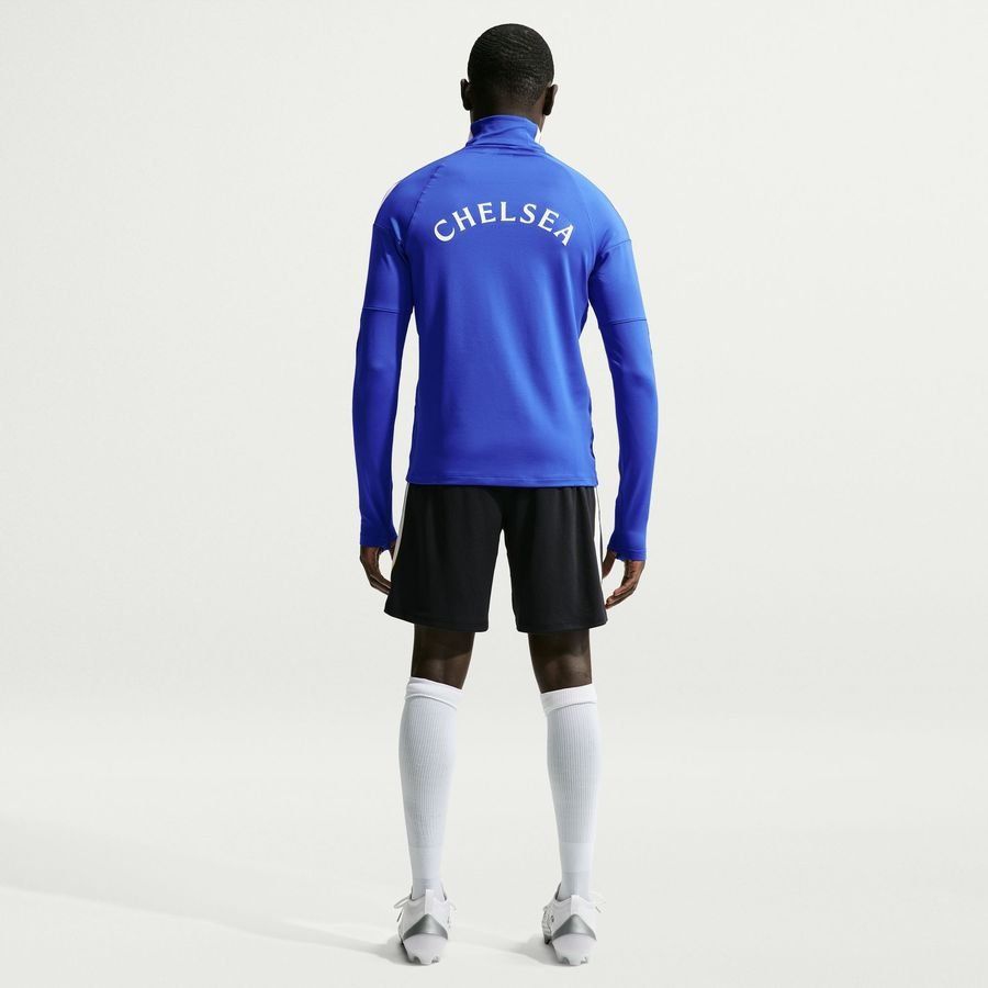 Chelsea Dri FIT Strike Drill Bright Blue/White/Midwest Training Gold Uniform