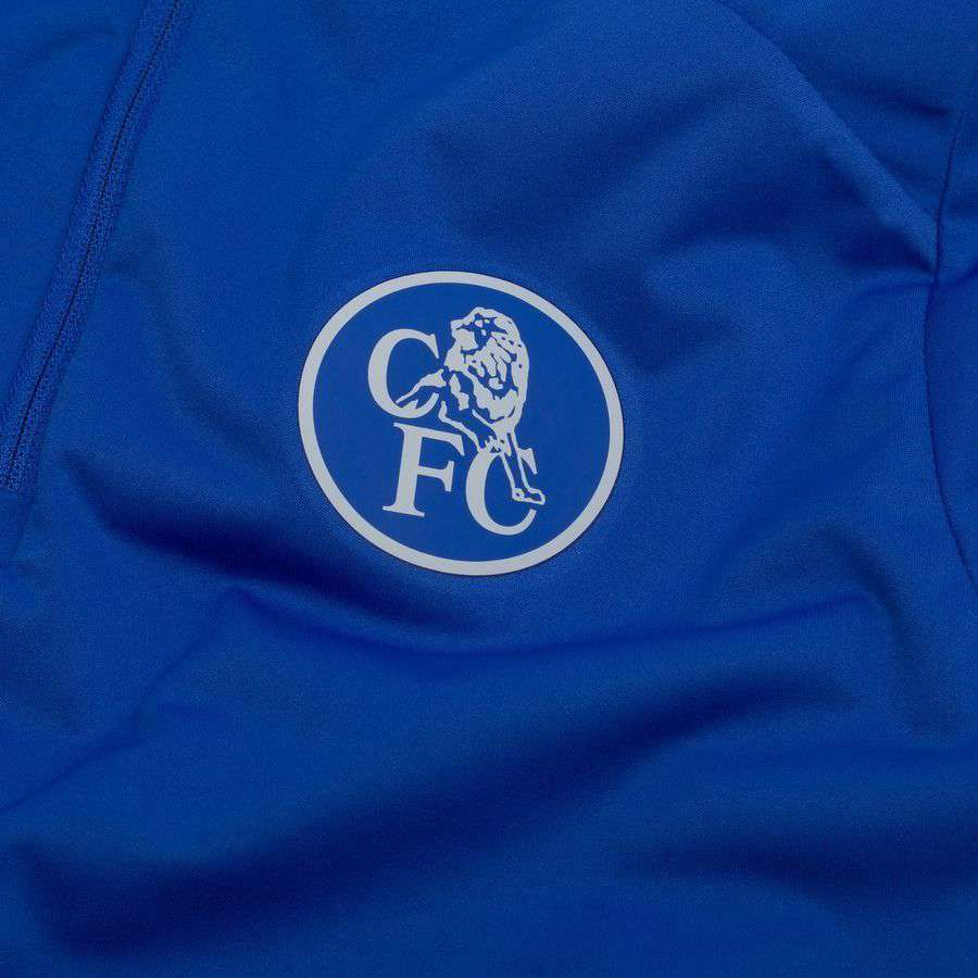 Chelsea SF Strike Drill Game Royal/Field Training Kids Silver Jersey 3rd