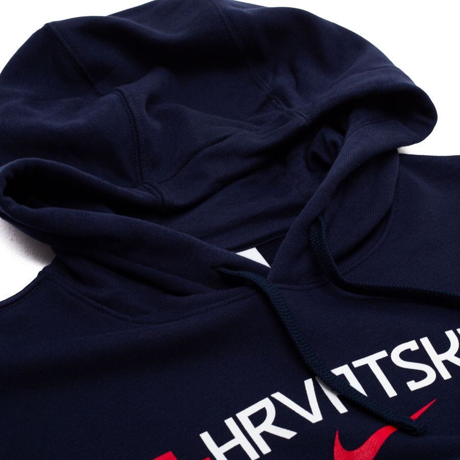 Croatia Hoodie Club Obsidian/White/University Red Jersey