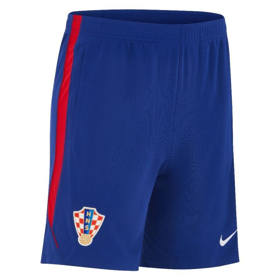 Croatia Shorts Dri FIT Strike Deep Blue/Sport Training Royal Red Jersey