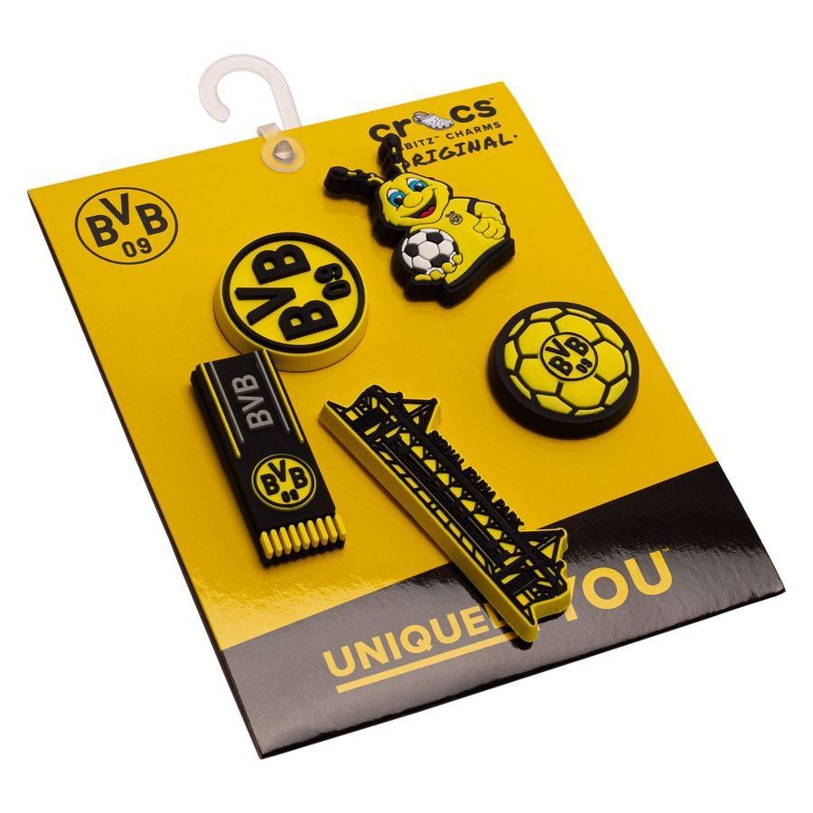 Crocs Jibbitz Dortmund Pack Black/Yellow 5 Apparel