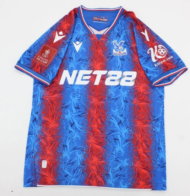 Crystal Palace 24-25 stadium-inspired kit-UniFootball Store