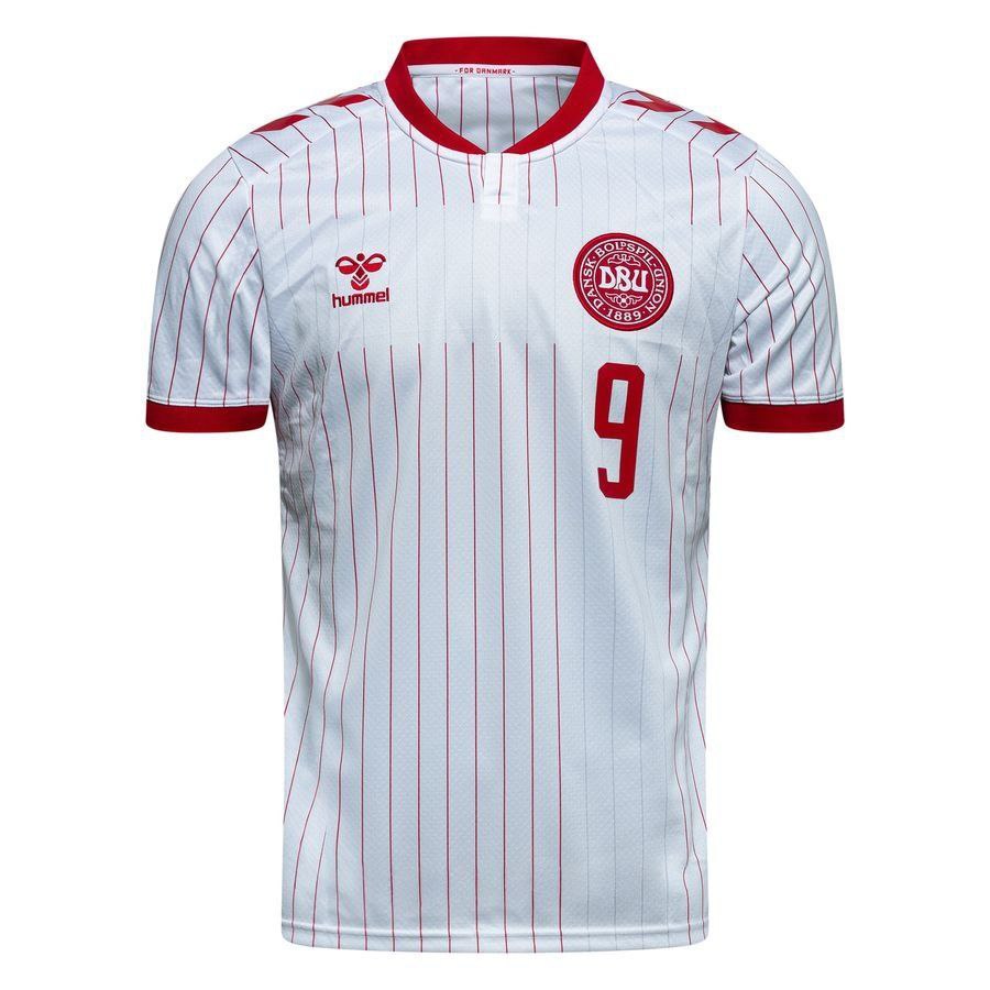 Denmark HØJLUND 9 Away Uniform 2026/27