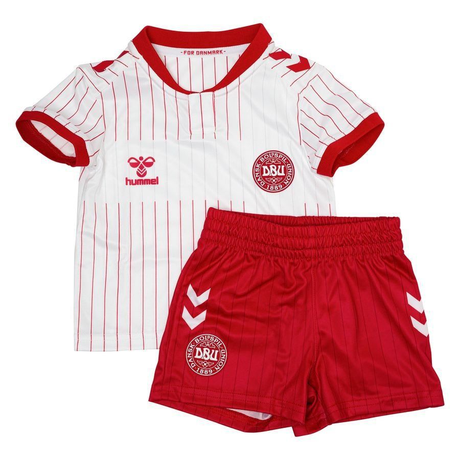 Denmark Mini Kit Away Kids Apparel 2026/27