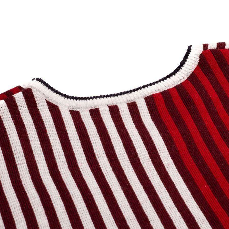 Denmark Christmas Jumper Red/White Kids Apparel