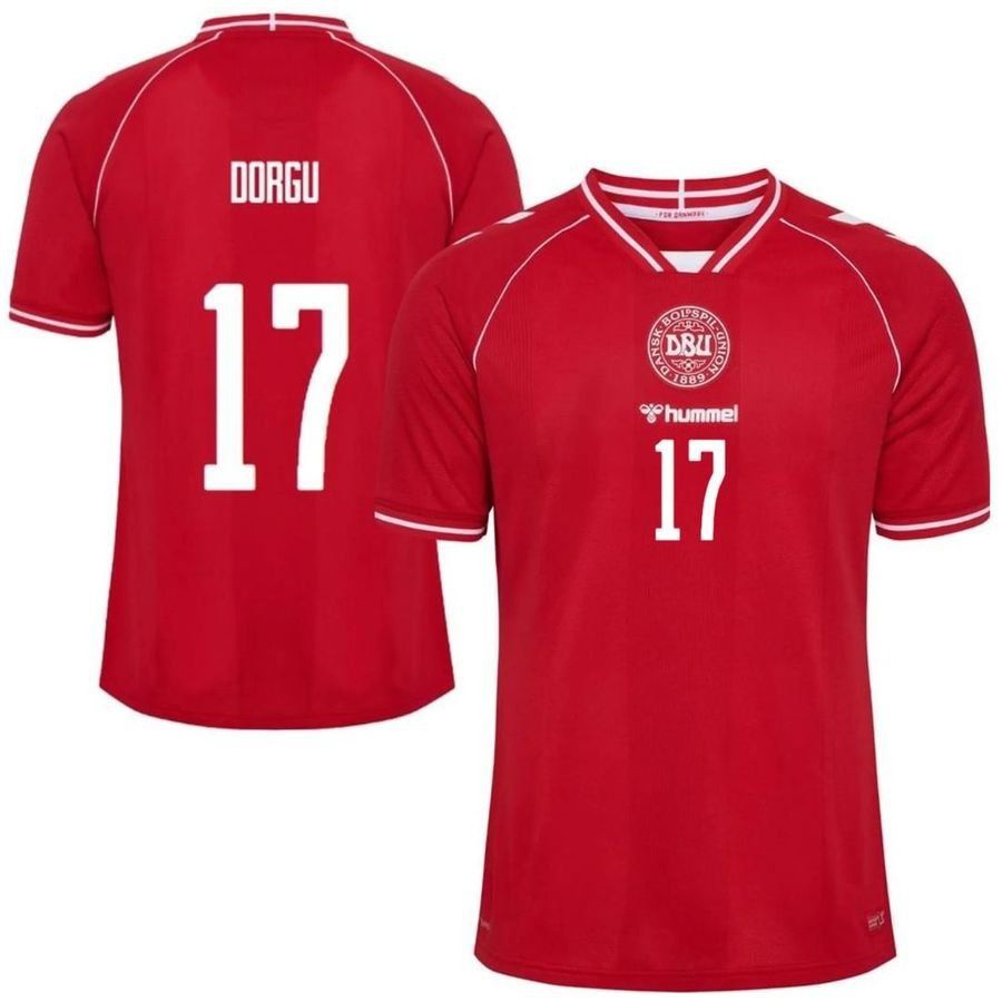Denmark Pro Player Edition DORGU 17 Home Uniform 2026/27