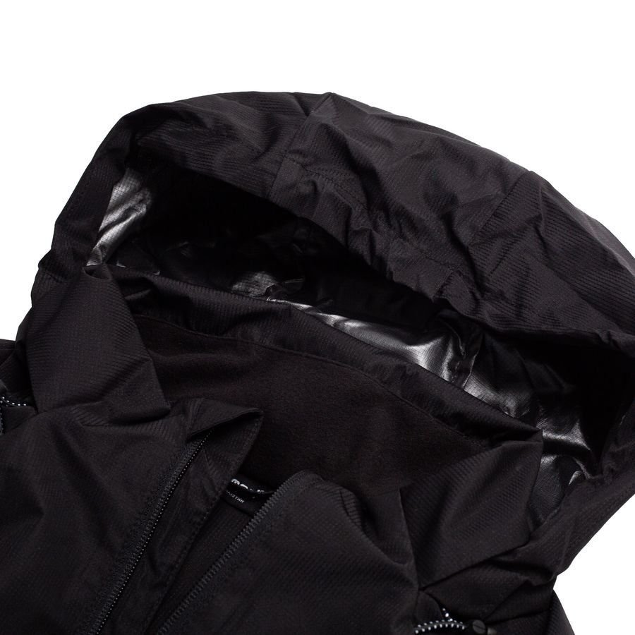 Denmark Jacket All Weather Black/White Jersey hmlLEAD 2.0