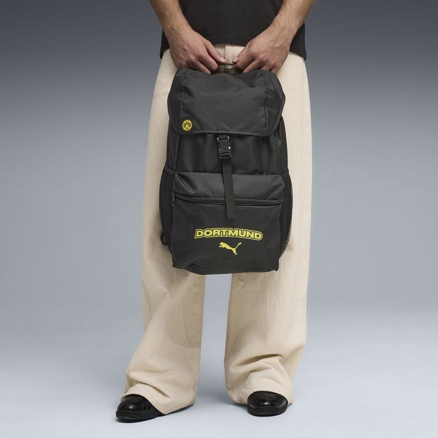 Dortmund Backpack FtblCulture Black/Faster Yellow Uniform