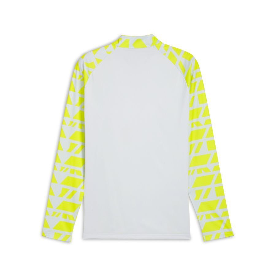 Dortmund Pre Match Zip Metallic/Yellow Alert Training Silver Apparel 1/4