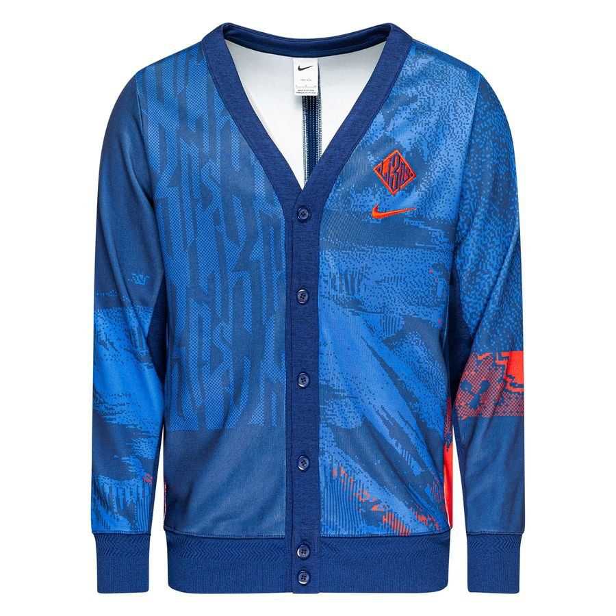 England Cardigan Dri FIT Player Void/Challenge Blue Red Apparel