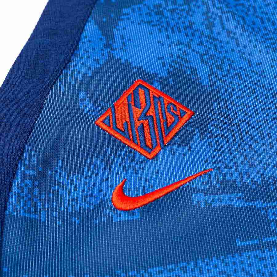 England Cardigan Dri FIT Player Void/Challenge Blue Red Apparel
