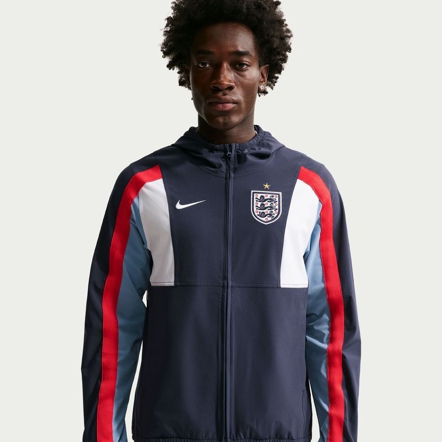 2026 England Track Dri FIT Energy Woven World Cup Obsidian/Work Blue/Speed Red