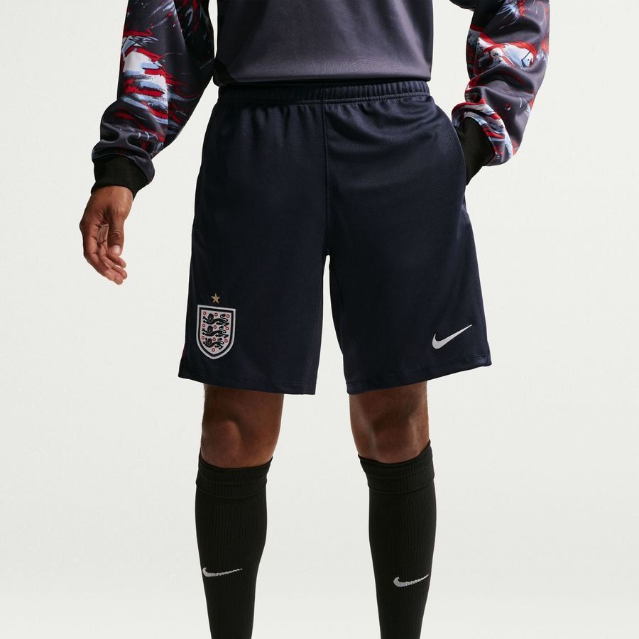 2026 England Shorts Dri FIT Strike World Cup Obsidian/Work Blue/White Training