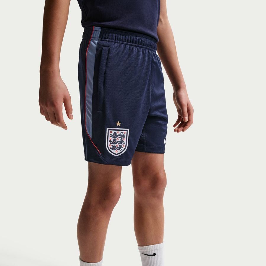 2026 England Shorts Dri FIT Strike World Cup Obsidian/Work Blue/White Training