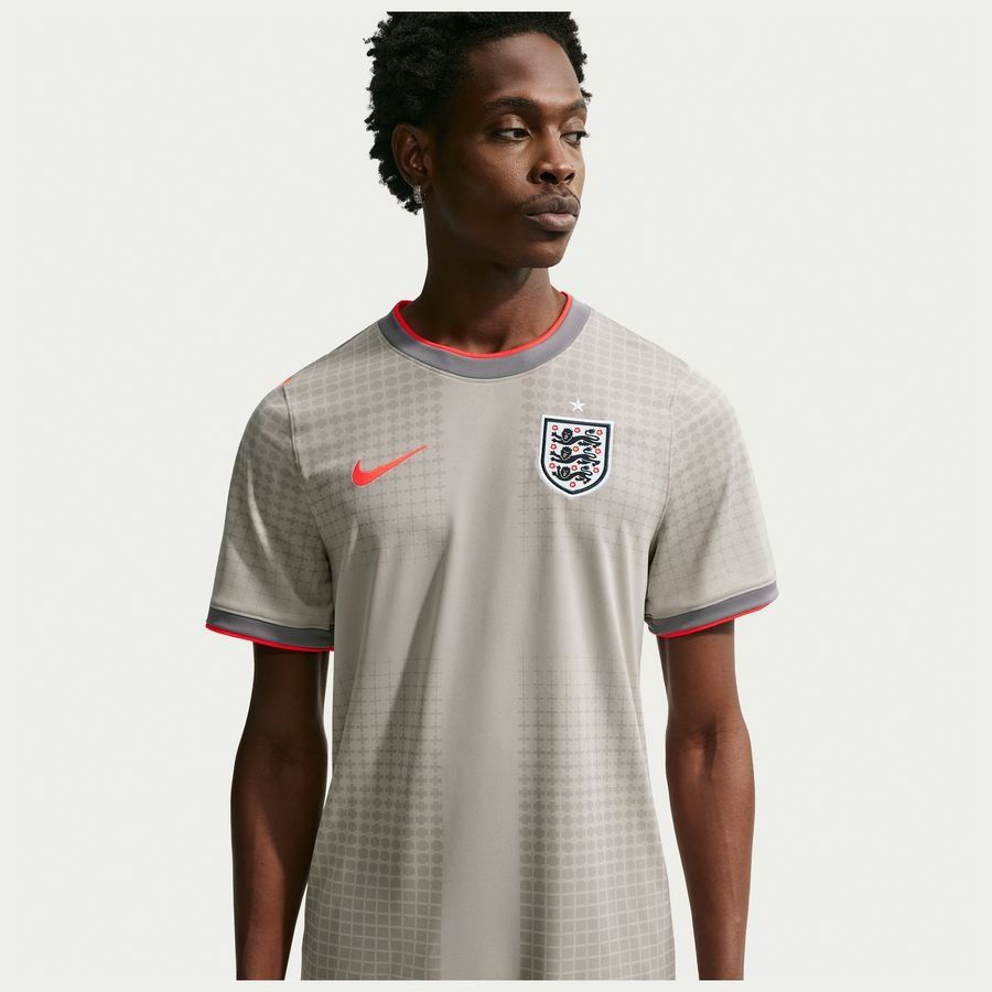 2026 England X2 Dri FIT Academy Pro Pre Match World Cup Pewter Grey/Bright