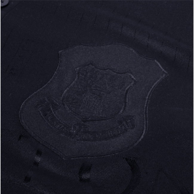[BSJ] Everton Out Retro Shirt Black Uniform 1995