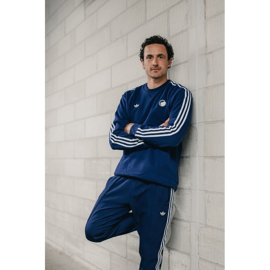 FC Copenhagen Sweatshirt Terrace Icons Night Sky/White Apparel
