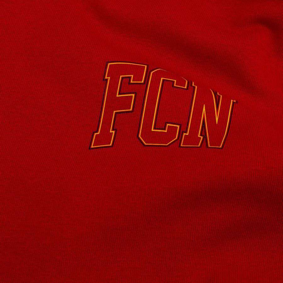 FC Nordsjælland Hoodie Kids Red Uniform