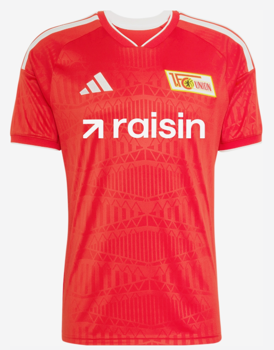 1. FC Union Berlin 26-27 Home — Stadion An der Alten Frsterei steel-roof texture-UniFootball Store