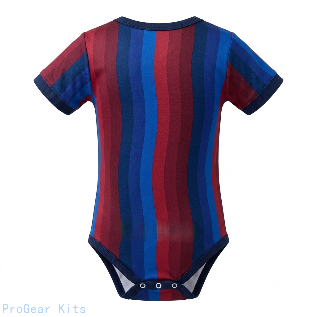 [BSJH] FC Barcelona Baby Onesie Bodysuit Home Uniform 26/27