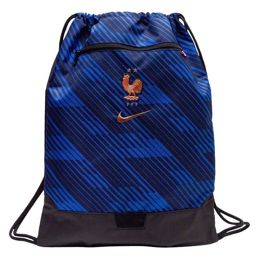 France Gym Sack Academy Blackened Blue/Game Royal/Metallic Copper Apparel