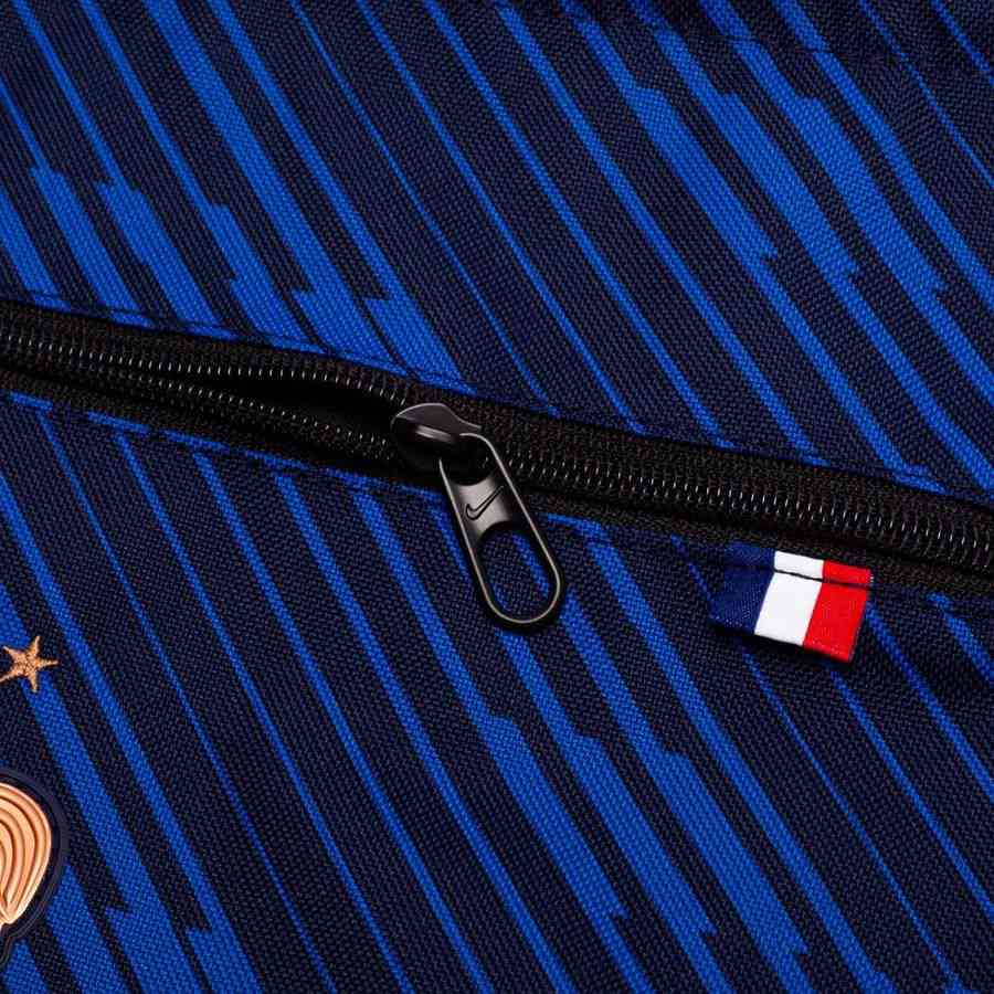France Gym Sack Academy Blackened Blue/Game Royal/Metallic Copper Apparel