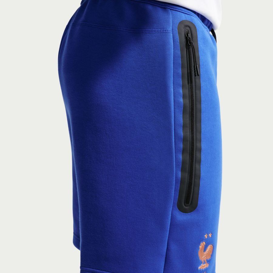 2026 France Sweat Shorts NSW Tech Fleece World Cup Game Royal/Metallic Copper