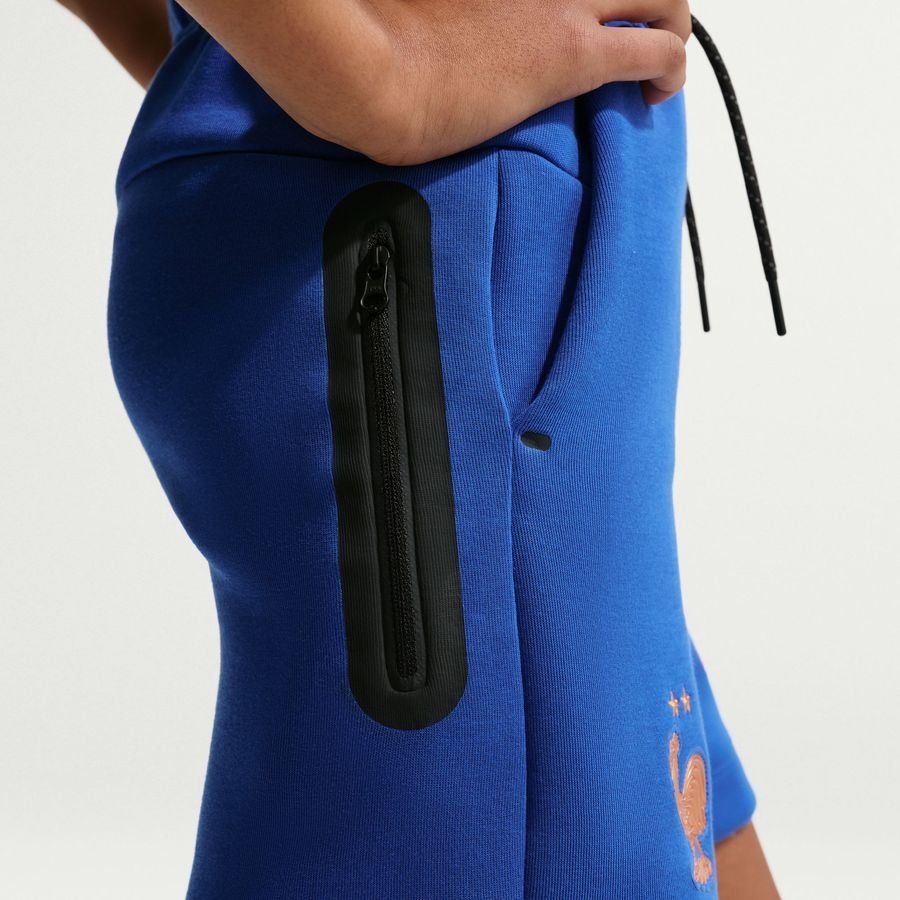 2026 France Sweat Shorts NSW Tech Fleece World Cup Game Royal/Metallic Copper