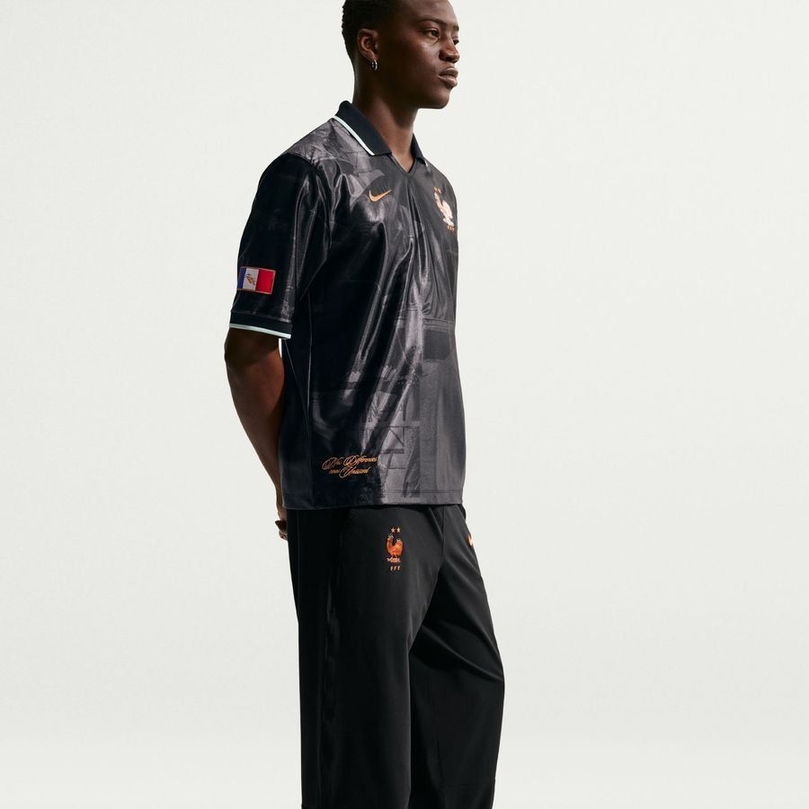 2026 France Track Pants Dri FIT Energy Woven World Cup Black/Igloo/Metallic