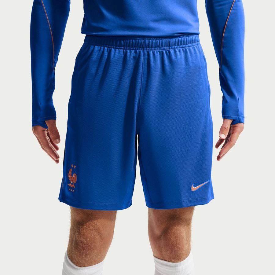 2026 France Shorts Dri FIT Strike World Cup Game Royal/Blackened Blue/Metallic