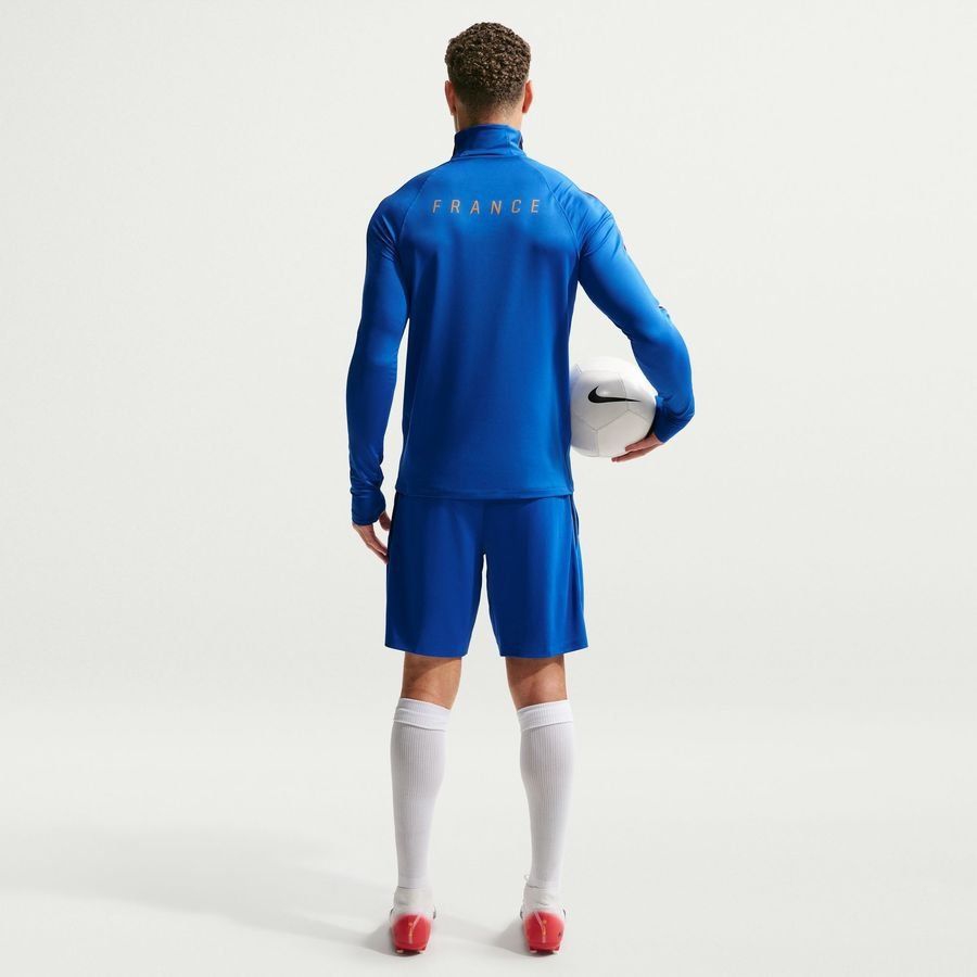 2026 France Shorts Dri FIT Strike World Cup Game Royal/Blackened Blue/Metallic