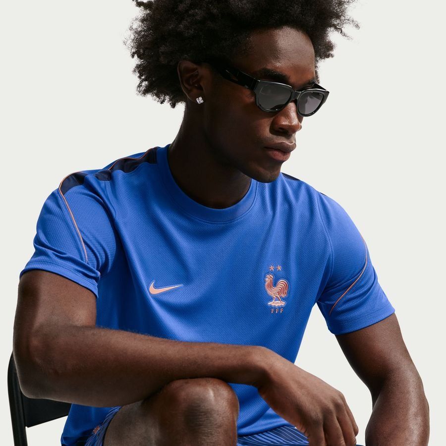 2026 France Dri FIT Strike World Cup Game Royal/Blackened Blue/Metallic Copper