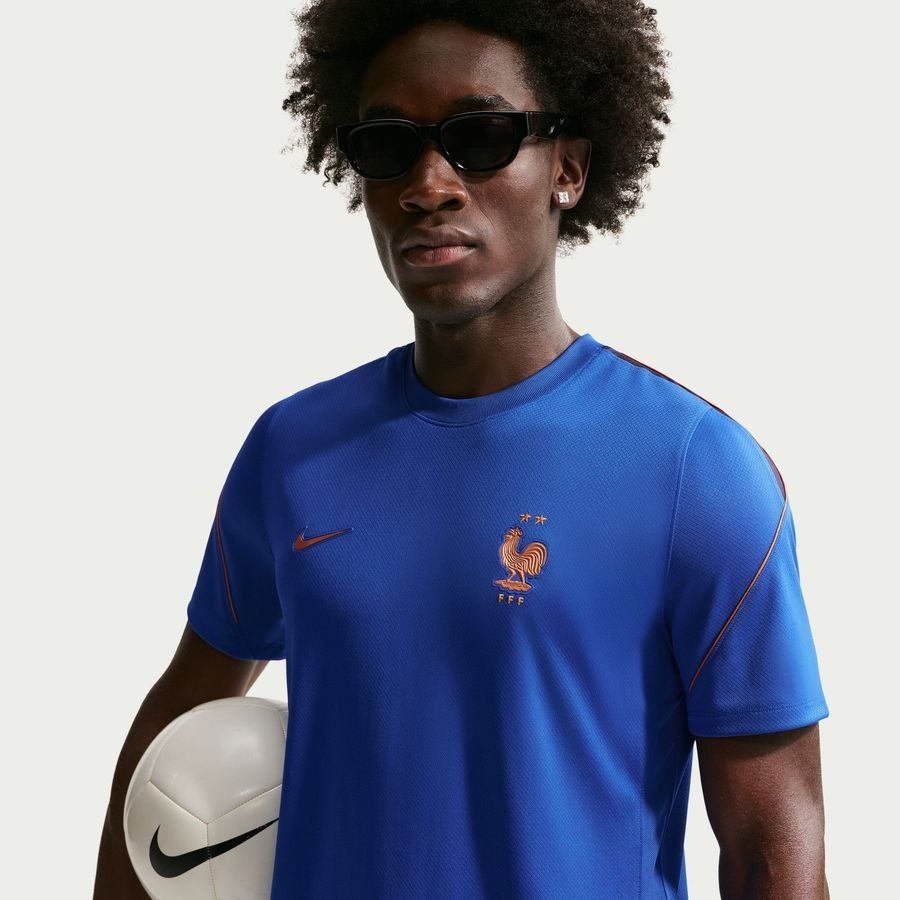 2026 France Dri FIT Strike World Cup Game Royal/Blackened Blue/Metallic Copper