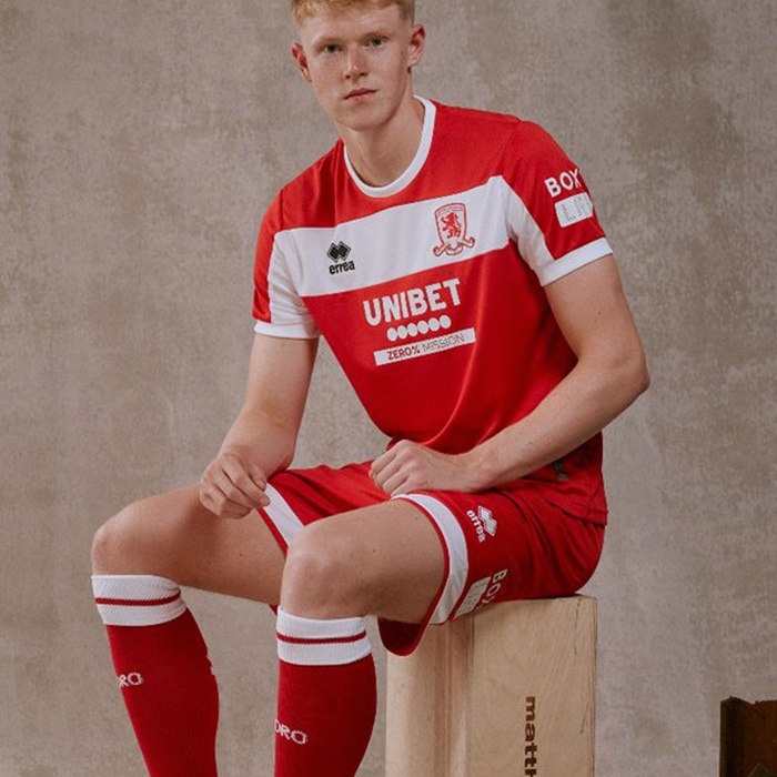 Middlesbrough Kit Released 24 25 Home Jersey