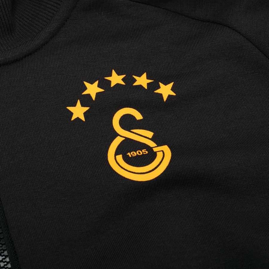 Galatasaray Pullover Zip King Dark Grey/Yellow Kit 1/4