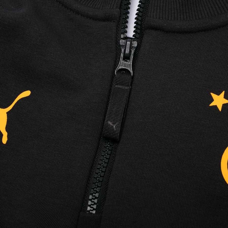 Galatasaray Pullover Zip King Dark Grey/Yellow Kit 1/4