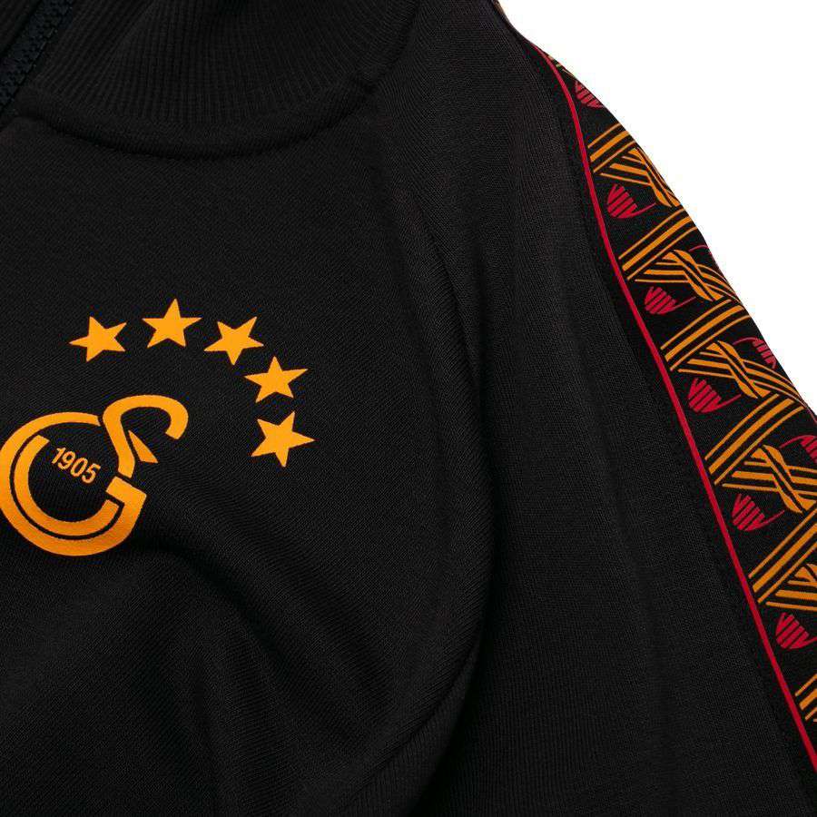Galatasaray Pullover Zip King Dark Grey/Yellow Kit 1/4