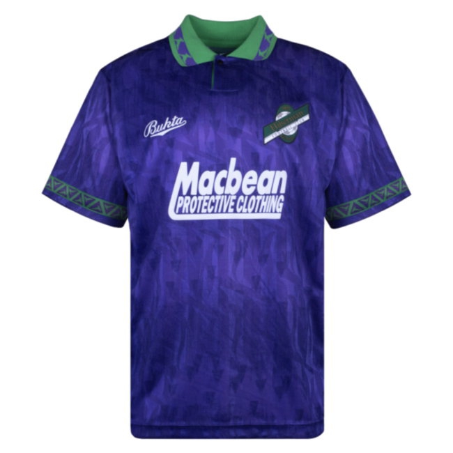 [BSJ] Hibernian Bukta Retro Shirt Away Apparel 1992 (Jackson 10) Jersey