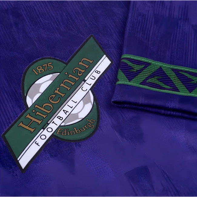 [BSJ] Hibernian Bukta Retro Shirt Away Uniform 1992 (Weir 7) Jersey