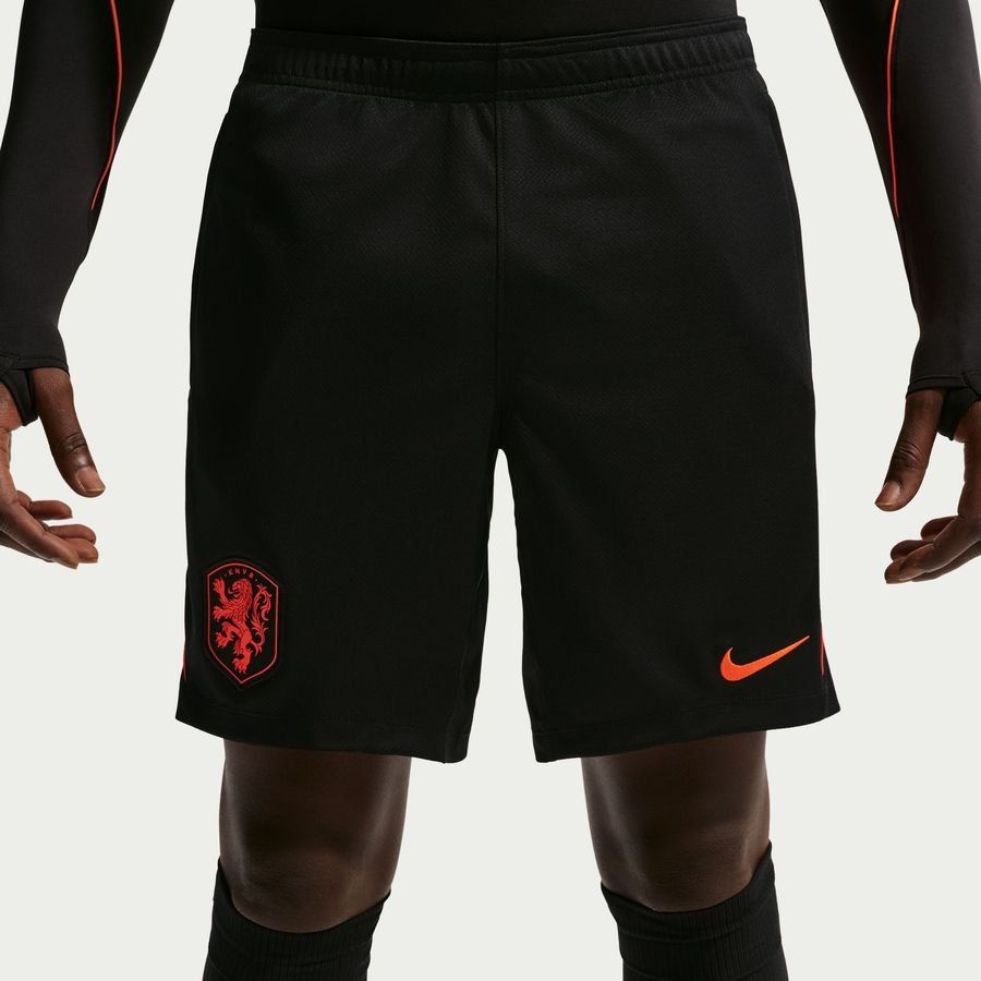 2026 Holland Shorts Dri FIT Strike World Cup Black/Hyper Crimson Training