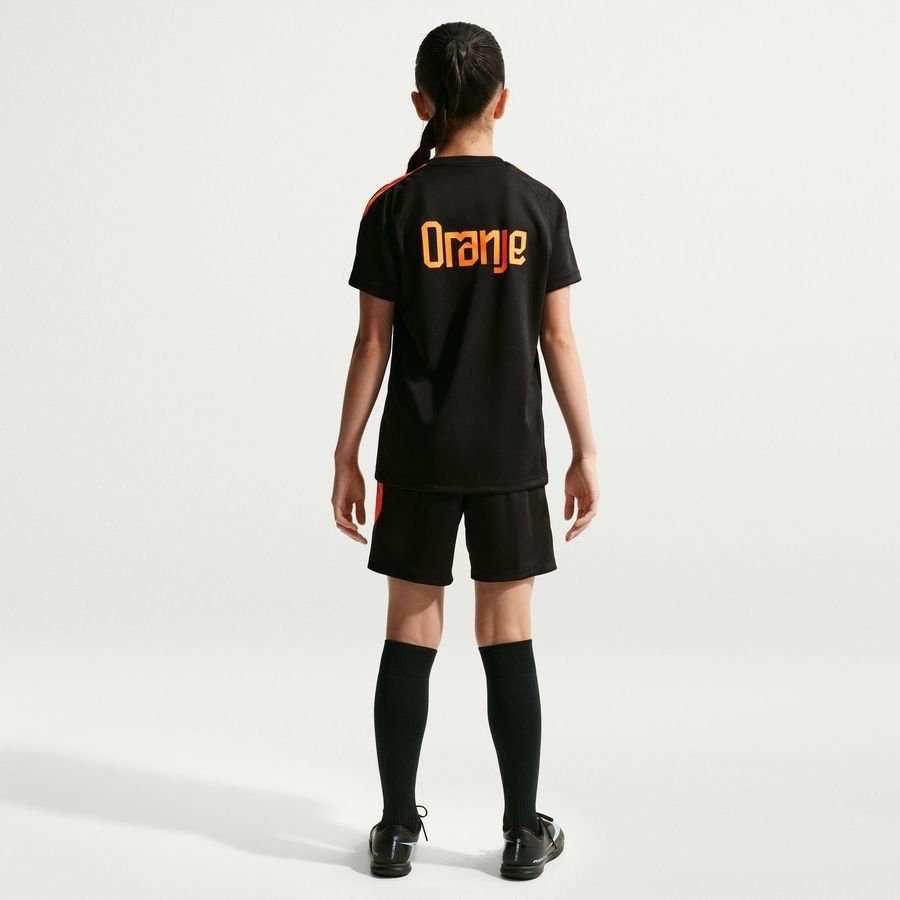2026 Holland Shorts Dri FIT Strike World Cup Black/Hyper Crimson Training Kids