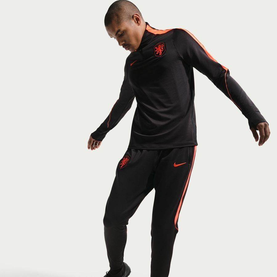 2026 Holland Trousers Dri FIT Strike World Cup Black/Hyper Crimson Training