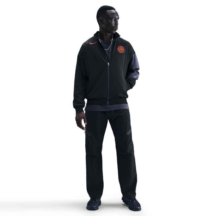 Inter Jacket Dri FIT Strike Anthem Black/Thunder Blue/Safety Training Orange