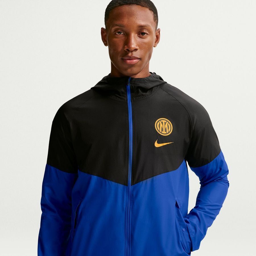 Inter Jacket NSW City Side Black/Lyon Blue/University Training Gold Apparel