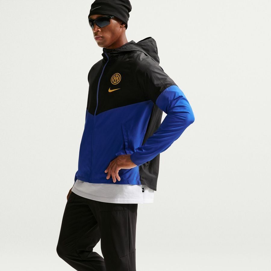 Inter Jacket NSW City Side Black/Lyon Blue/University Training Gold Apparel