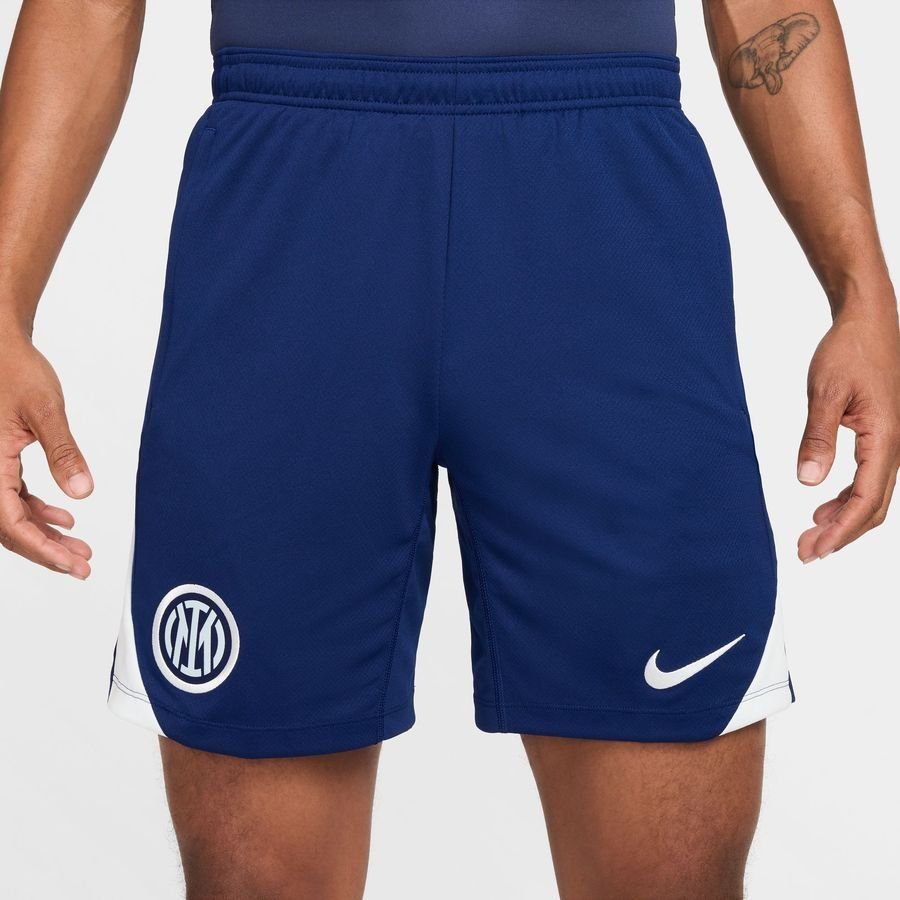 Inter Shorts Dri FIT Strike Void/Ghost Aqua Training Blue Uniform